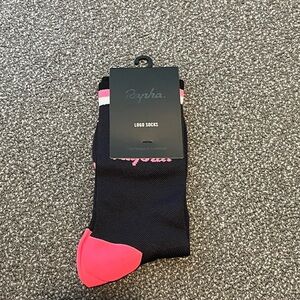 Rapha logo socks size small